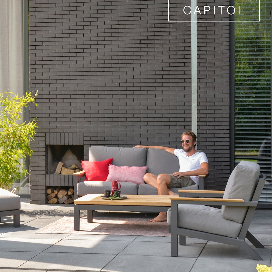 Capitol lounge set loungeset luxury garden furniture design outdoorfurniture