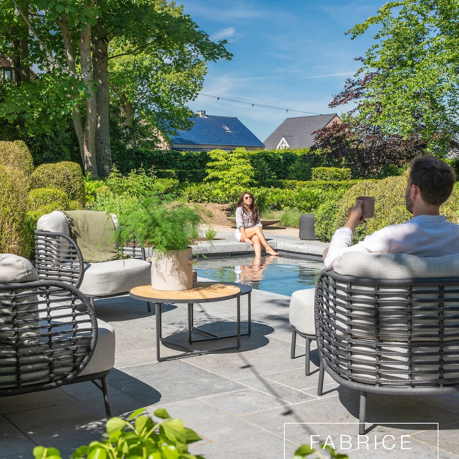Fabrice lounge set loungeset luxury garden furniture design outdoorfurniture