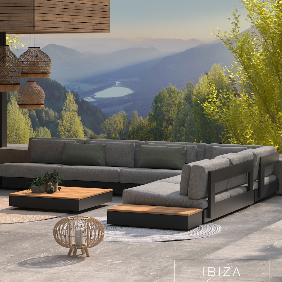 Ibiza modular lounge loungeset luxury garden furniture design outdoorfurniture