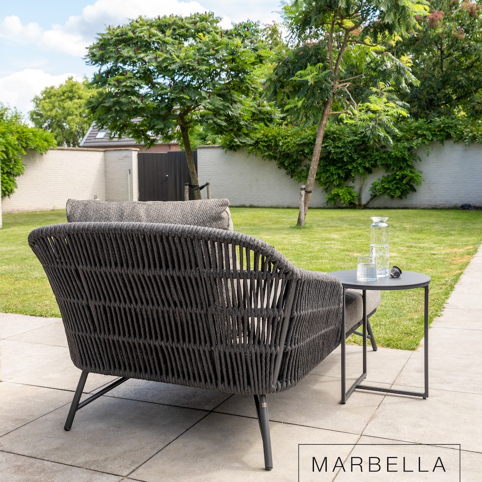 Marbella sunbed single seater luxury garden furniture design outdoorfurniture