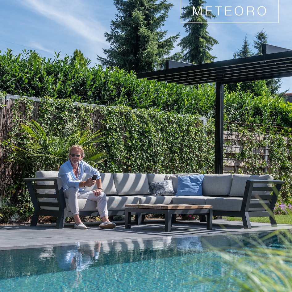 Meteoro modular lounge loungeset luxury garden furniture design outdoorfurniture