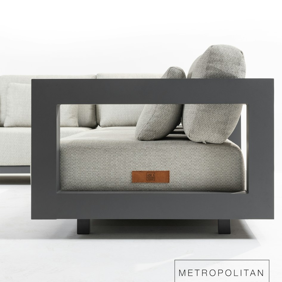 Metropolitan modular lounge loungeset luxury garden furniture design outdoorfurniture