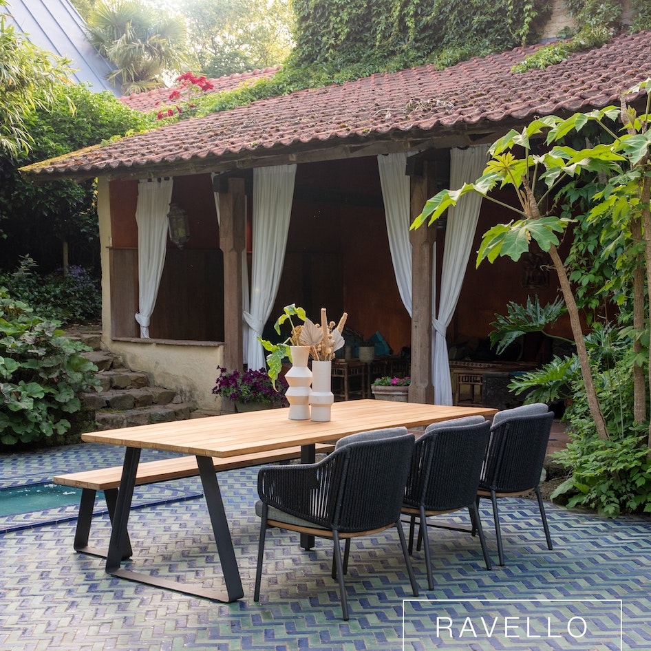 Ravello dining chair diningset luxury garden furniture design outdoorfurniture